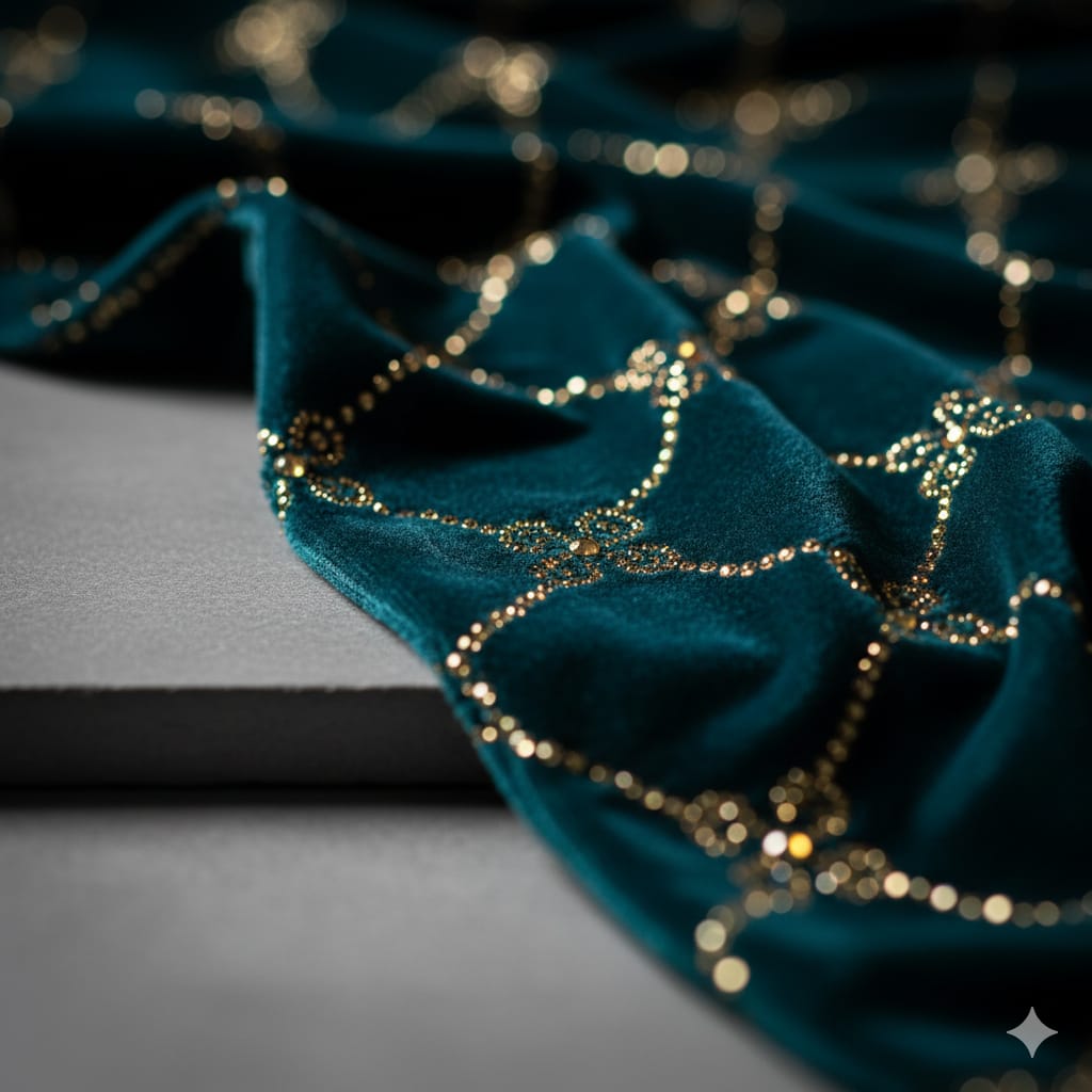 Teal Blue Ladies Shawl | Mehrzaad